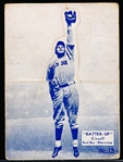 1934-36 Batter Up Bb- #13 Cissell, Red Sox- Blue Tone