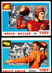 1955 Topps All-American Football- 2 Cards