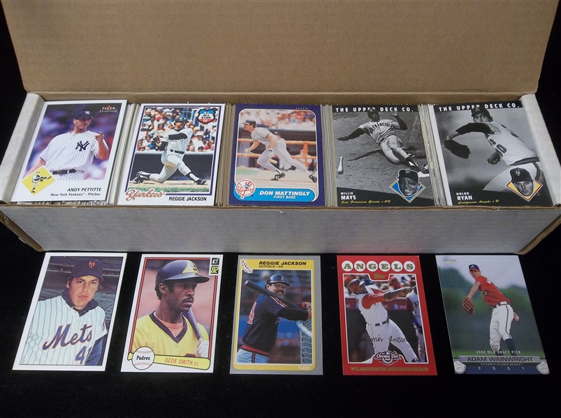 Baseball Star Card Lot- 700 Assorted Cards