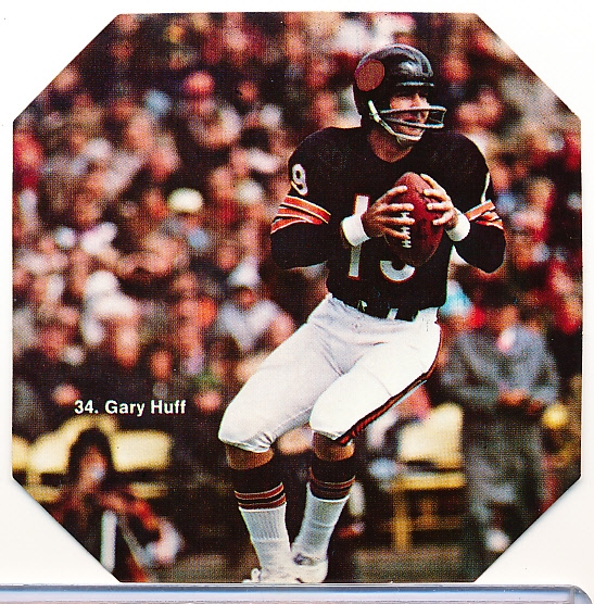 1976 Sportstix Ftbl. #34 Gary Huff, Bears