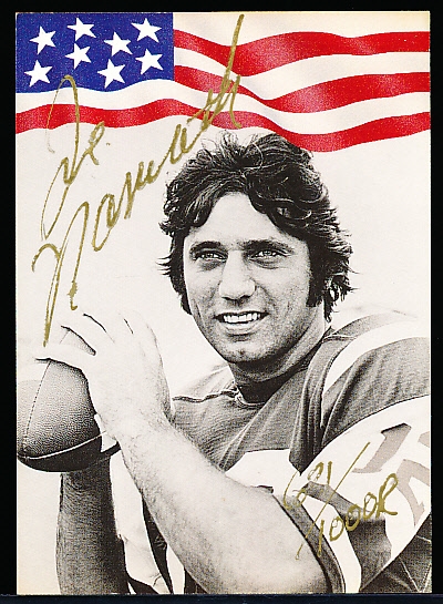 1992 AW Football- “Autographs”- #A3 Joe Namath, Jets- #621/1,000