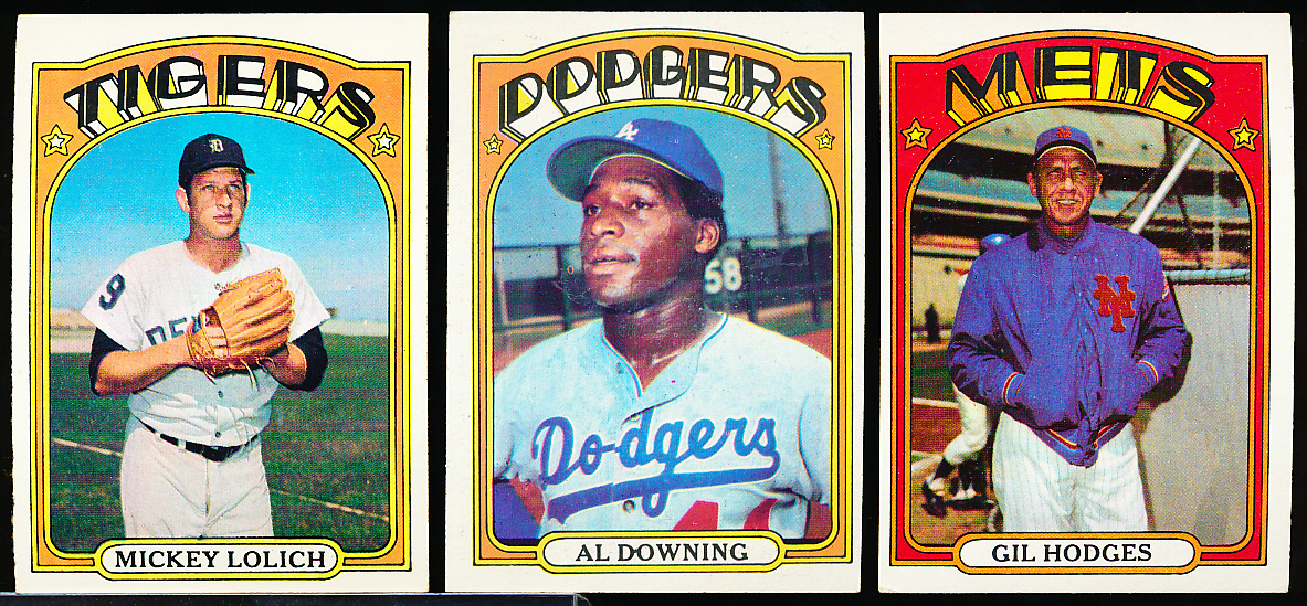 Lot Detail - 1972 Topps Bb- 100 Asst