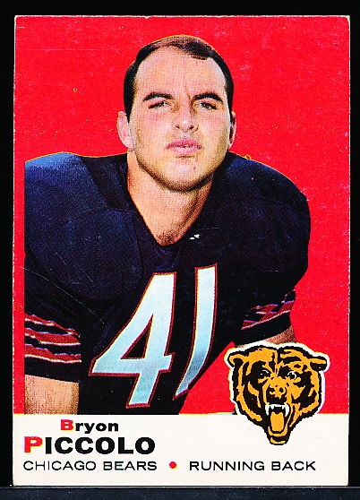 1969 Topps Football- #26 Bryon Piccolo RC, Bears