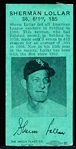 May 14, 1961 Chicago White Sox Ticket Stub- Sherm Lollar Pictured on Back