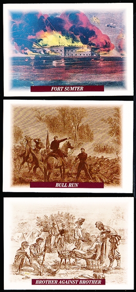 1991 Tuff Stuff, Inc “The Civil War” Complete Set of 100 Cards