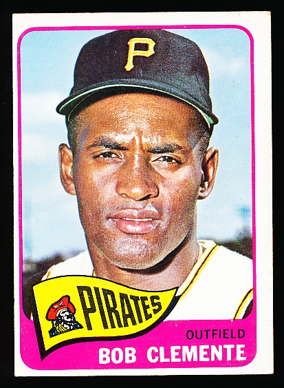 1965 Topps Baseball- #160 Bob Clemente, Pirates