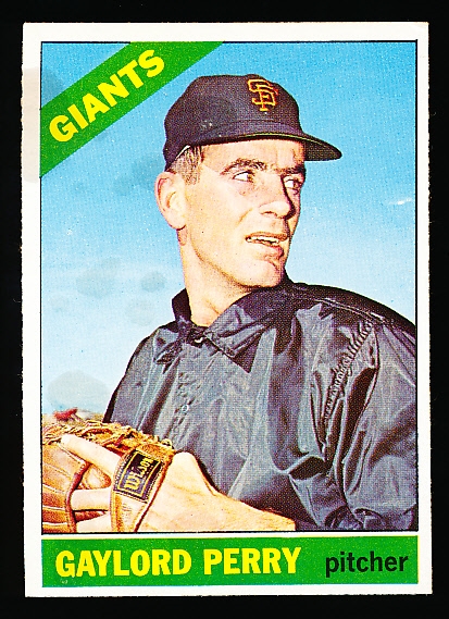 1966 Topps Baseball- #598 Gaylord Perry, Giants- Hi#