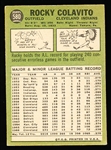 1967 Topps Baseball- #580 Rocky Colavito, Cleveland- Hi#