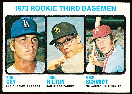 1973 Topps Baseball- #615 Mike Schmidt Rookie- Hi#.