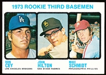 1973 Topps Baseball- #615 Mike Schmidt Rookie- Hi#.