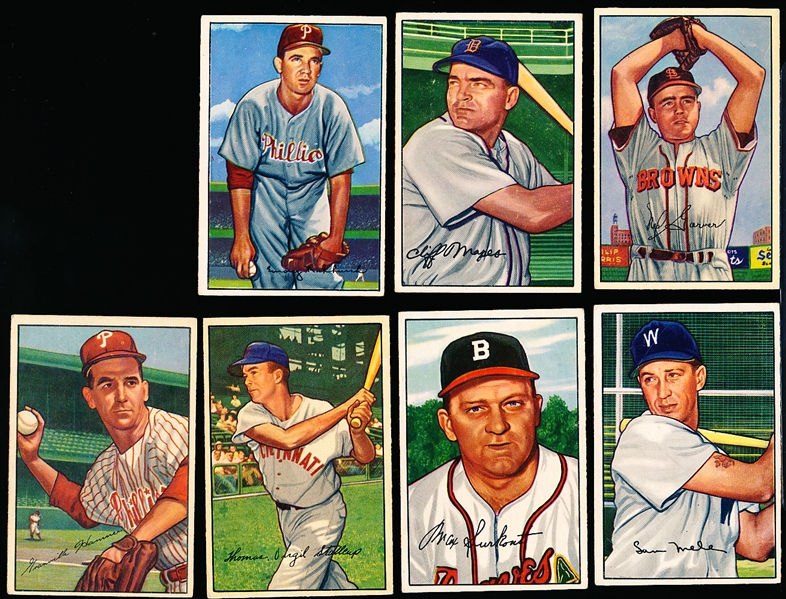 1952 Bowman Bb- 7 Diff