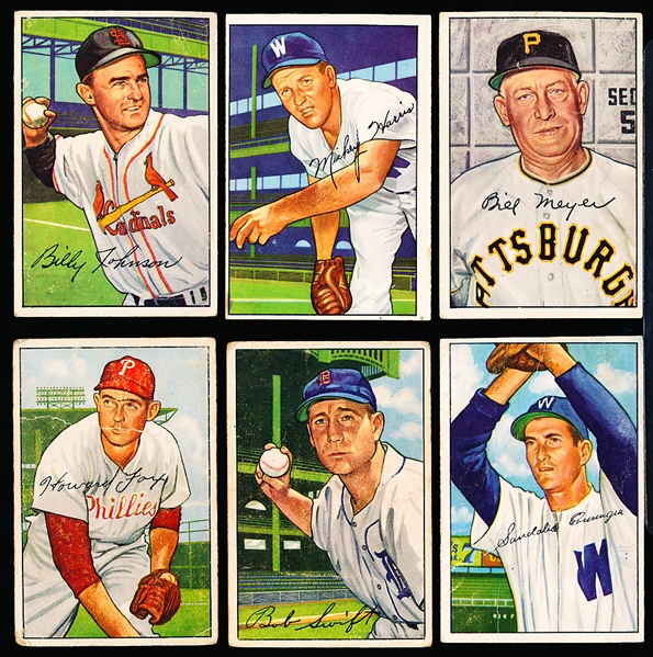 1952 Bowman Bb- 10 Diff