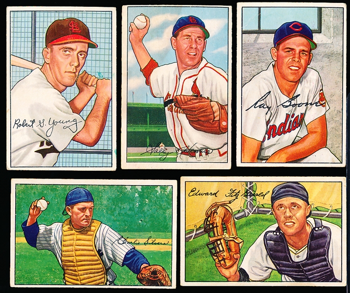 1952 Bowman Bb- 10 Diff