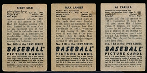 1952 Bowman Bb- 15 Diff
