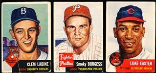 1953 Topps Bb- 7 Diff
