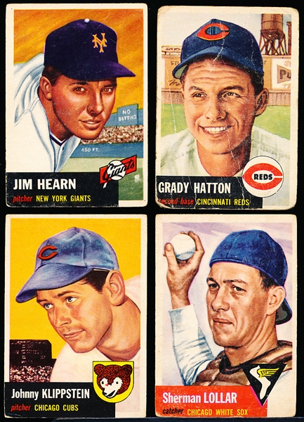 1953 Topps Bb- 7 Diff