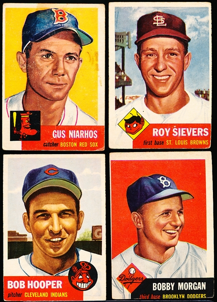 1953 Topps Bb- 7 Diff