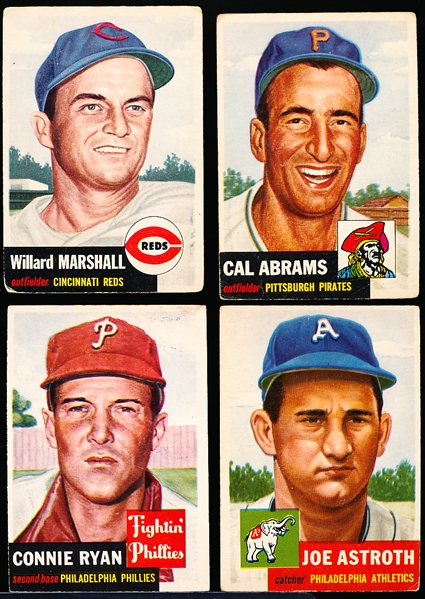1953 Topps Bb- 7 Diff
