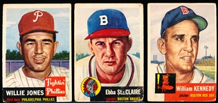 1953 Topps Bb- 7 Diff