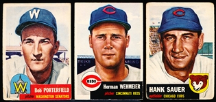 1953 Topps Bb- 7 Diff