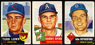 1953 Topps Bb- 7 Diff