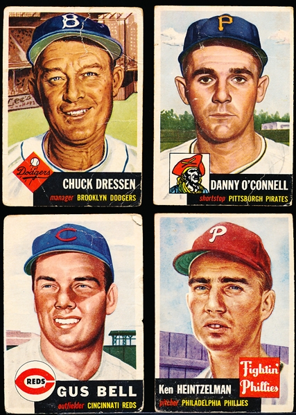 1953 Topps Bb- 15 Diff