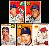 1954 Topps Bb- 12 Diff
