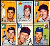 1954 Topps Bb- 6 Diff