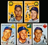1954 Topps Bb- 6 Diff