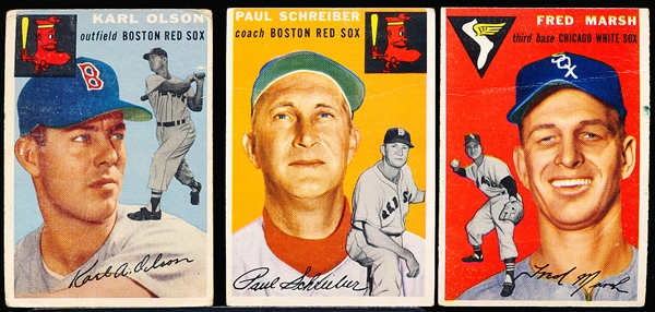 1954 Topps Bb- 12 Diff