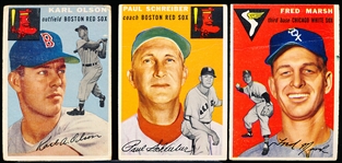 1954 Topps Bb- 12 Diff