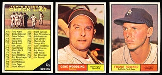 1961 Topps Bb- 20 Diff