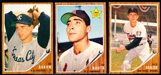 1962 Topps Bb- 29 Diff