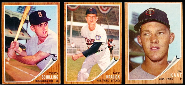 1962 Topps Bb- 15 Diff