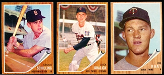 1962 Topps Bb- 15 Diff