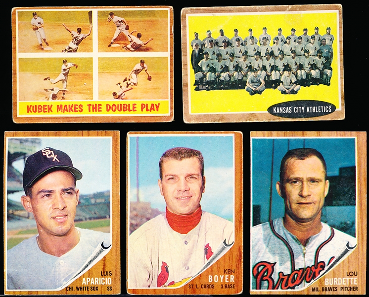 1962 Topps Bb- 110 Diff