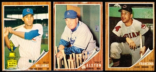 1962 Topps Bb- 30 Asst