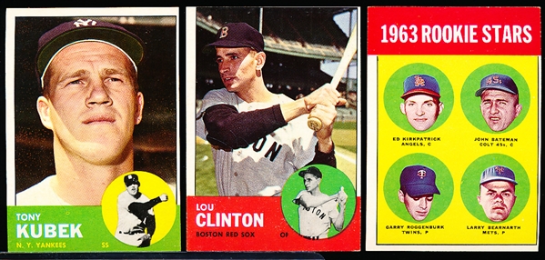 1963 Topps Bb- 12 Diff