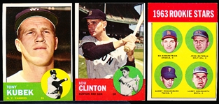 1963 Topps Bb- 12 Diff