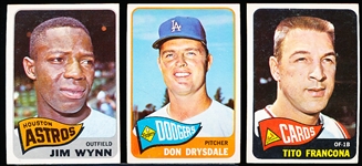 1965 Topps Bb- 25 Diff