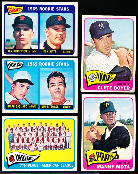 1965 Topps Bb- 25 Diff