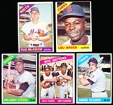 1966 Topps Bb- 5 Diff