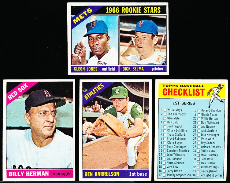 1966 Topps Bb- 25 Diff