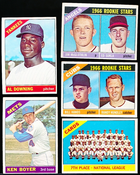 1966 Topps Bb- 25 Diff