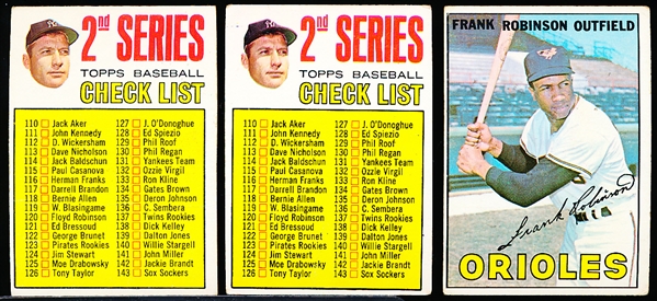 1967 Topps Bb- 7 Cards