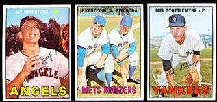 1967 Topps Bb- 25 Diff
