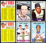 1967 Topps Bb- 6 Cards