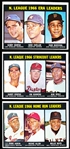 1967 Topps Bb- 8 Diff Leaders