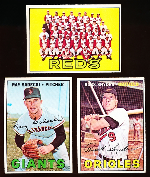 1967 Topps Bb- 25 Diff