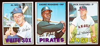 1967 Topps Bb- 4 Diff Hi#’s